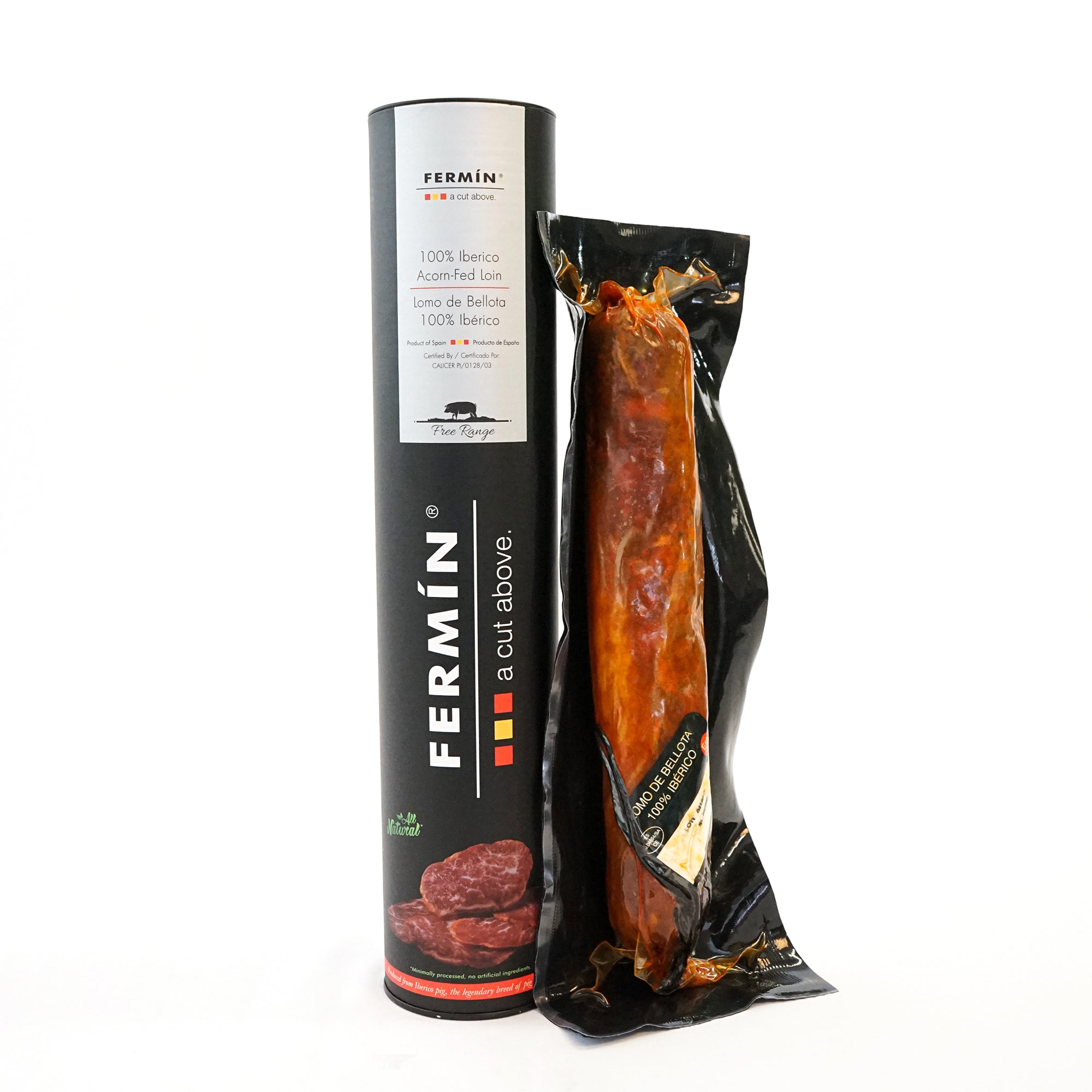 Iberico Acorn-fed loin tube (1 lb Average weight) by Fermin